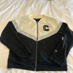 Champion zip-up sweatshirt
